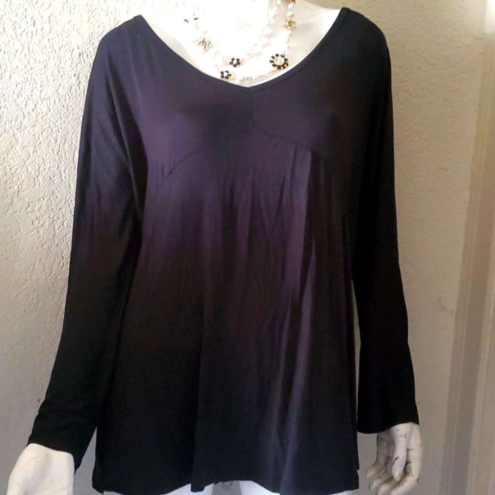 Chain open back Blouse